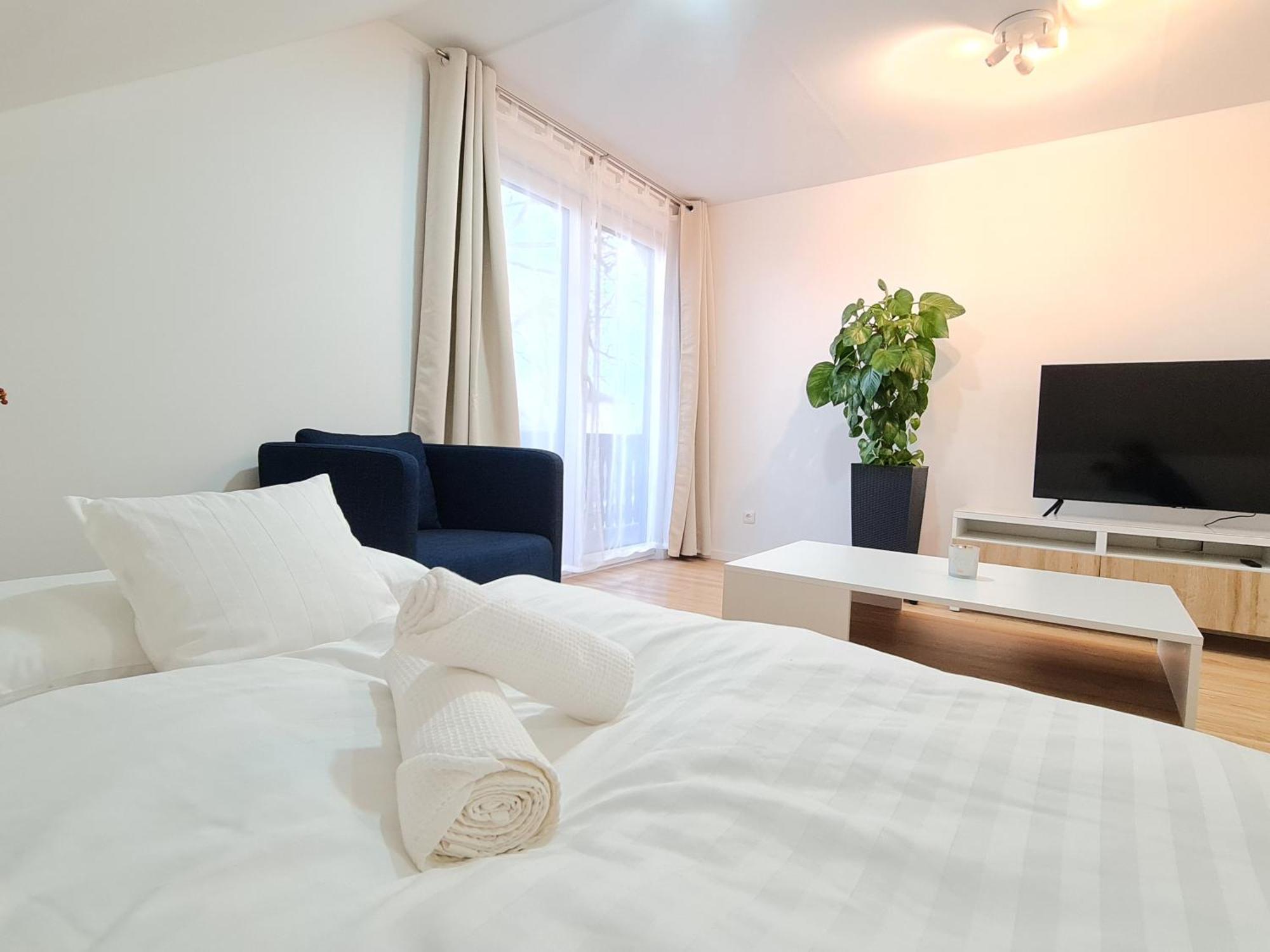 Apartment Naehe Airbus 만칭 외부 사진